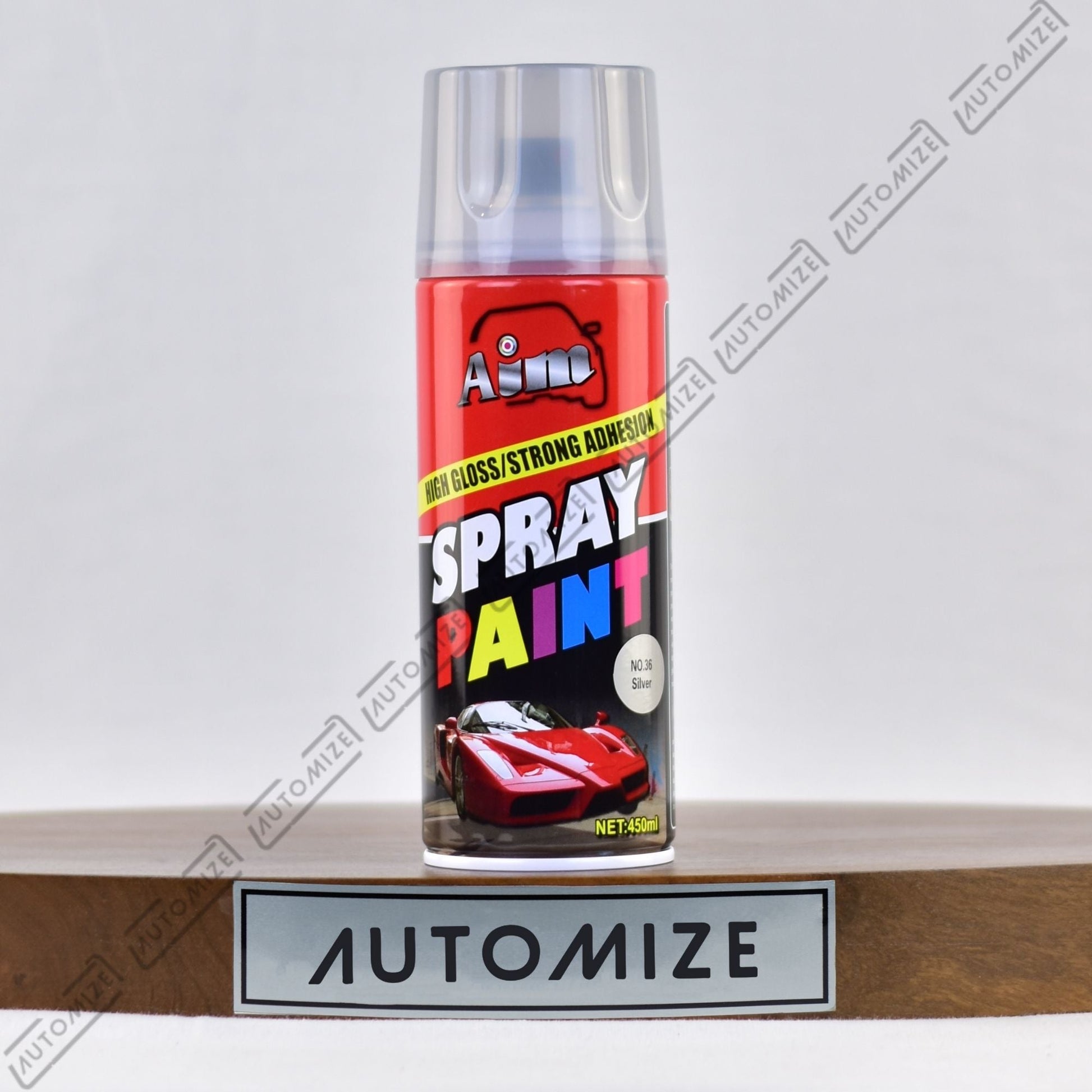 Aim High Gloss/Strong Adhesion Spray Paint - (450ml) - Automize