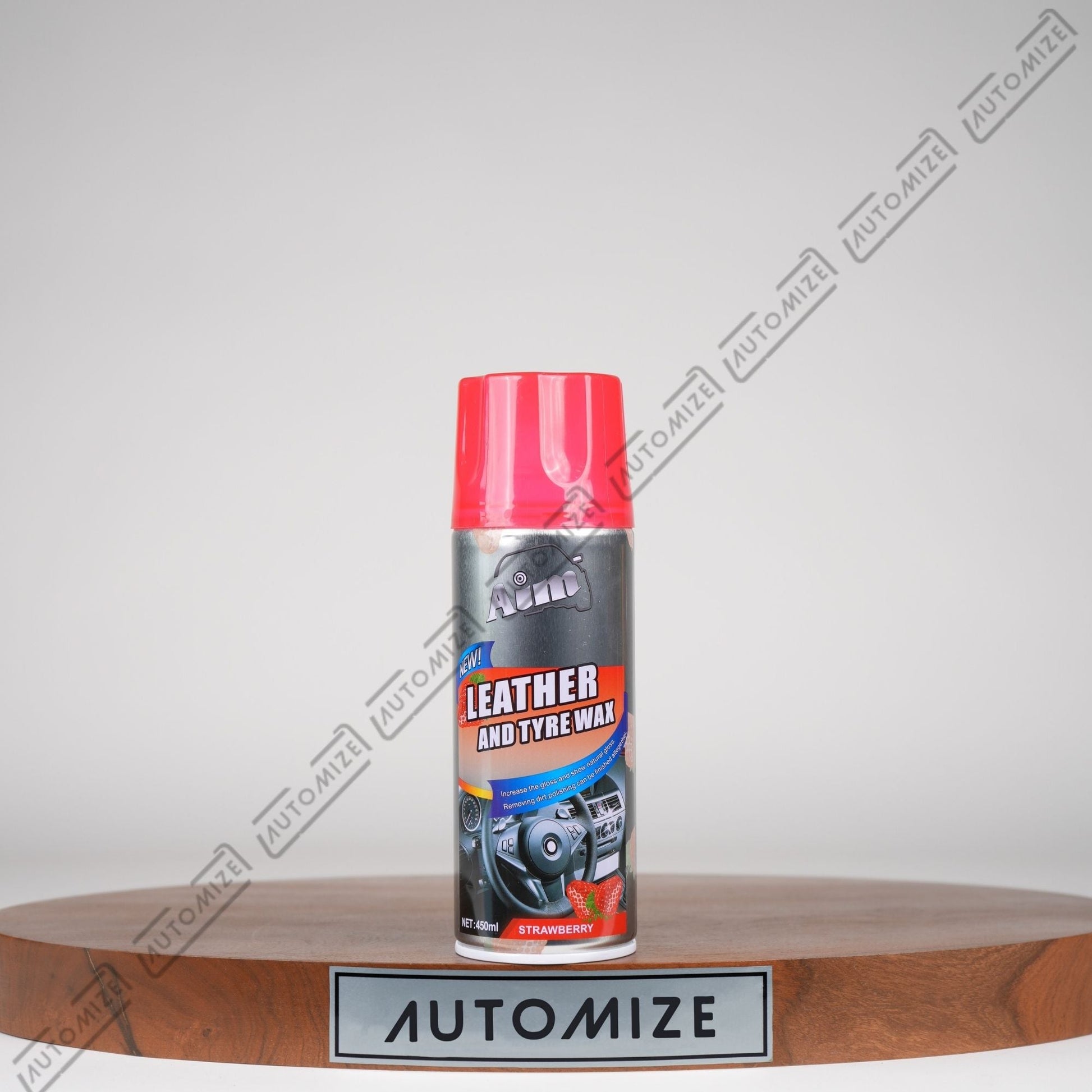 Aim Leather and Tyre Wax (450ml) - Automize