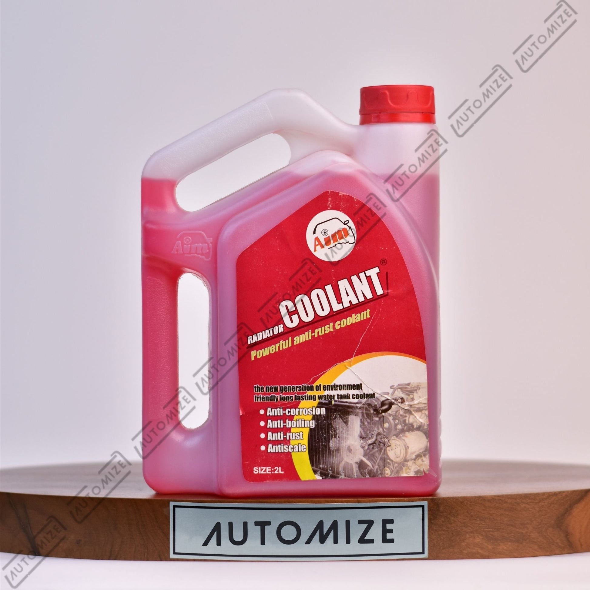 Aim Radiator Coolant Anti Rust - Red (2l) - Automize