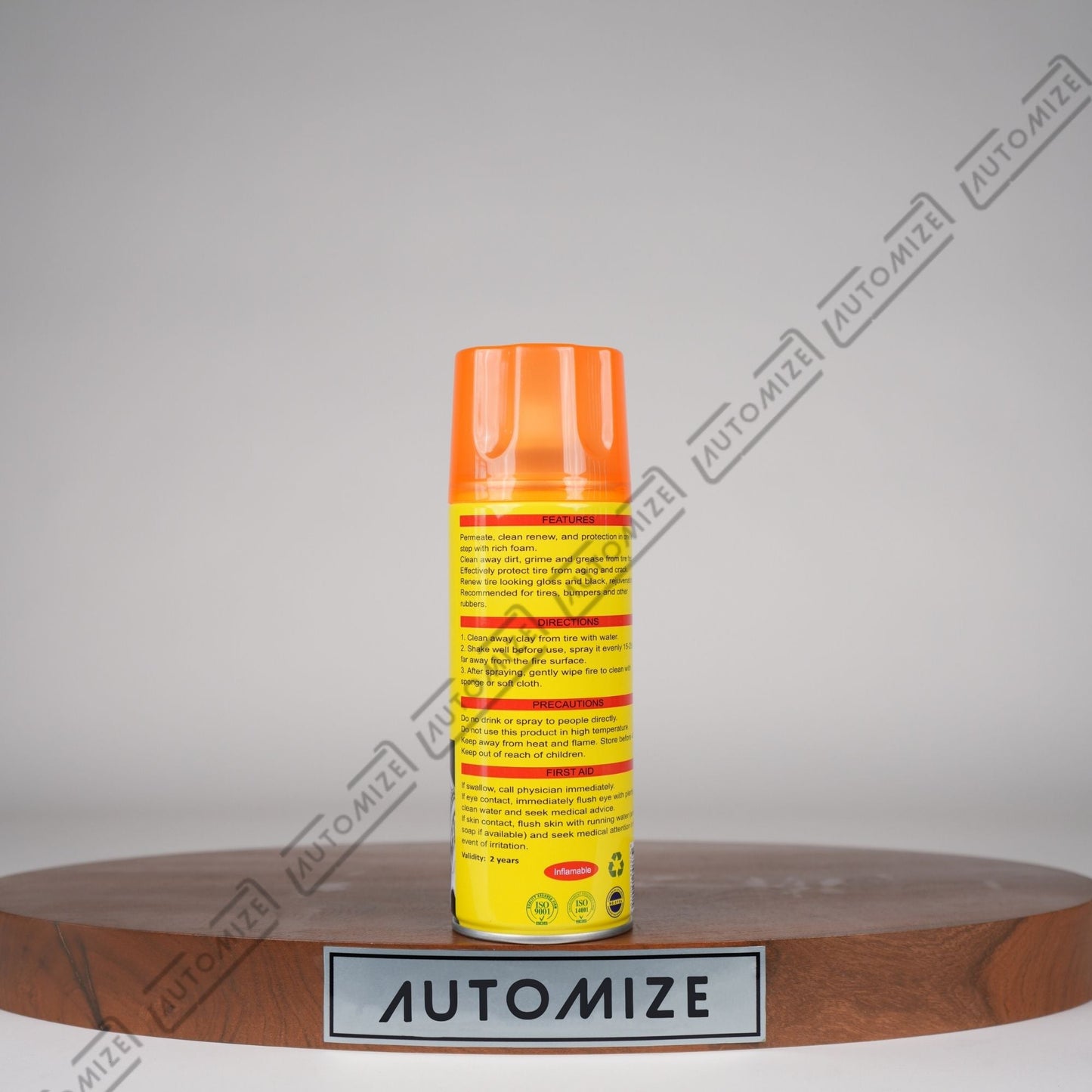 Aim Tyre Foam Protectant (450ml) - Automize