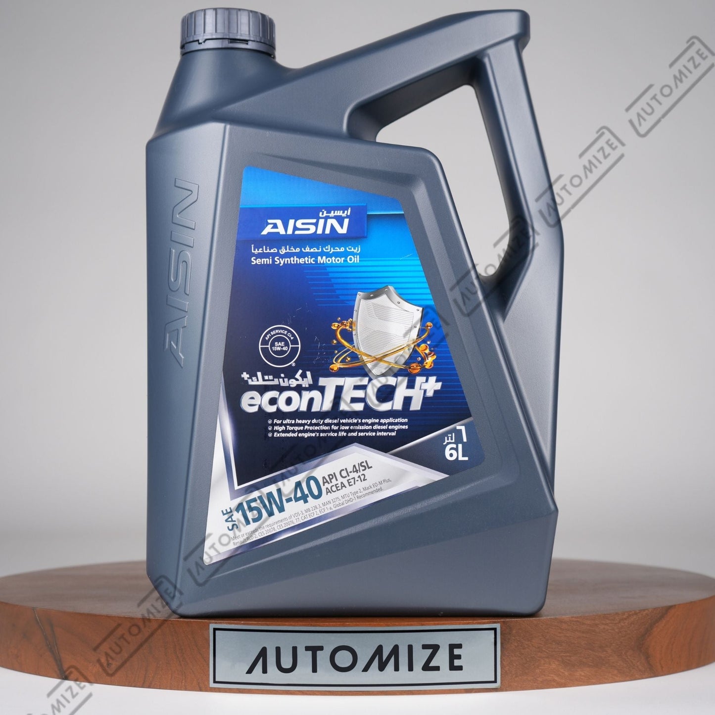 AISIN econTech+ 15W - 40 [CI - 4/SL] (6l) - Automize