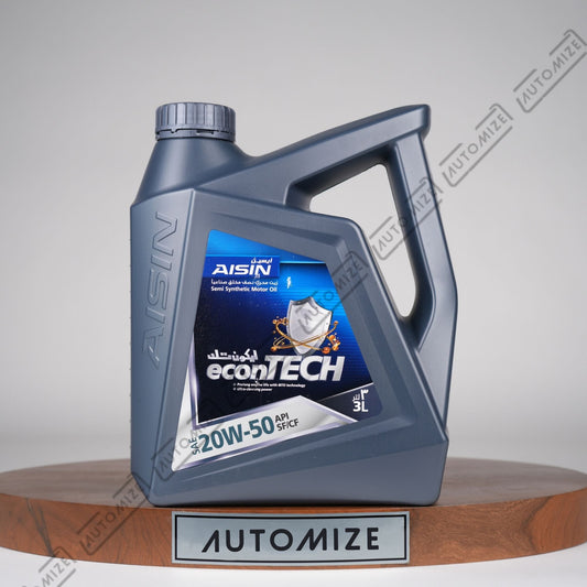 AISIN econTech Semi - Synthetic 20W - 50 [SF/CF] (3l) - Automize