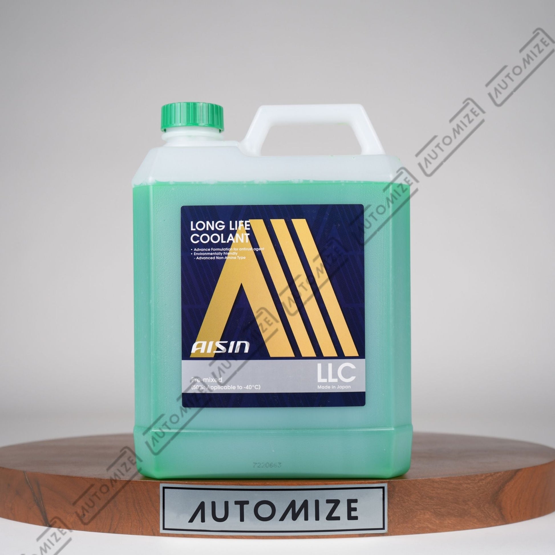 AISIN Long Life Anti - Freeze Coolant [Green] (4l) - Automize