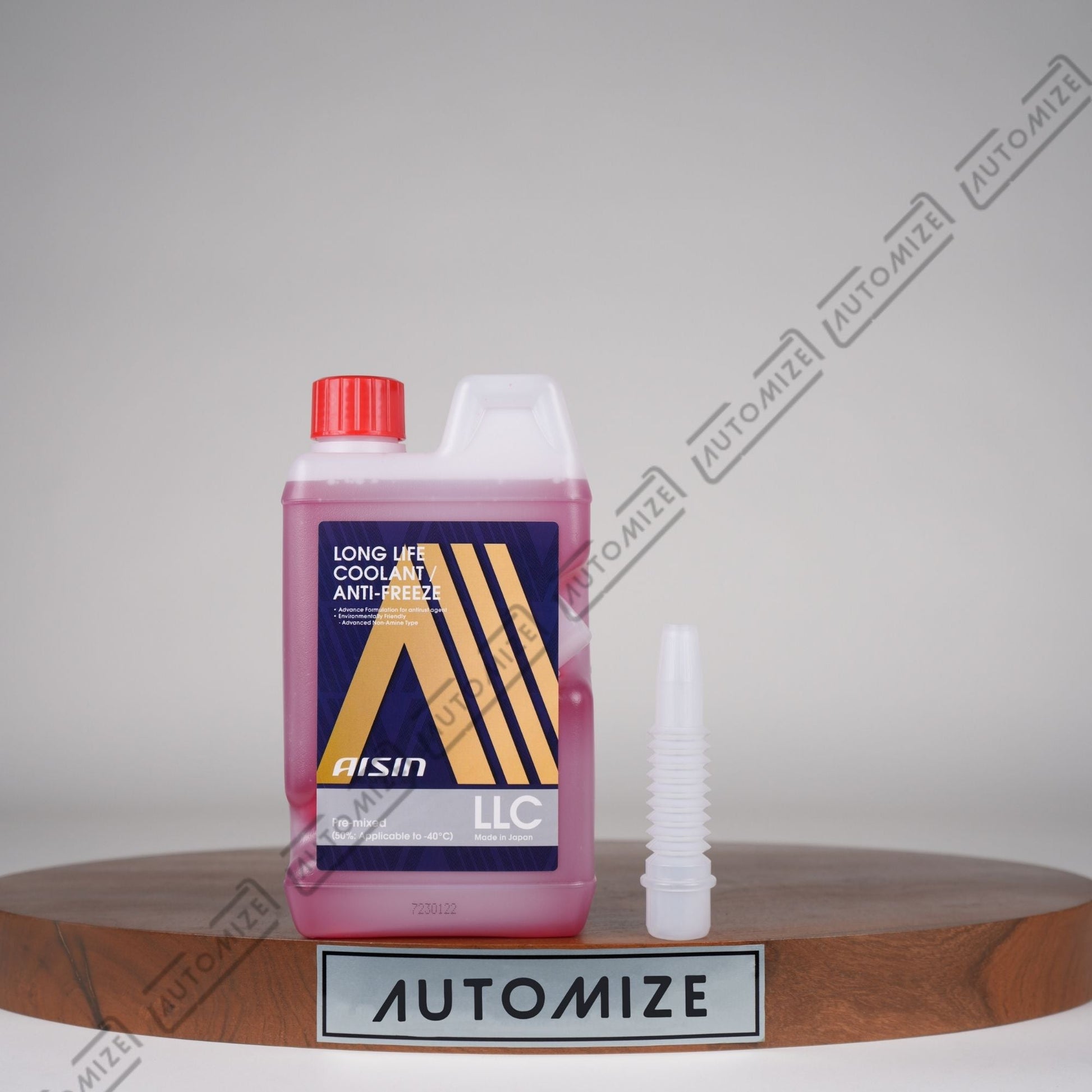 AISIN Long Life Anti - Freeze Coolant [Red] (1l) - Automize