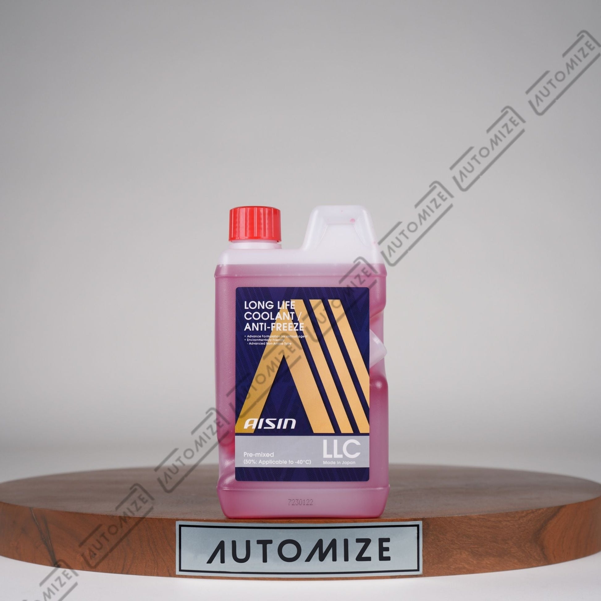 AISIN Long Life Anti - Freeze Coolant [Red] (1l) - Automize