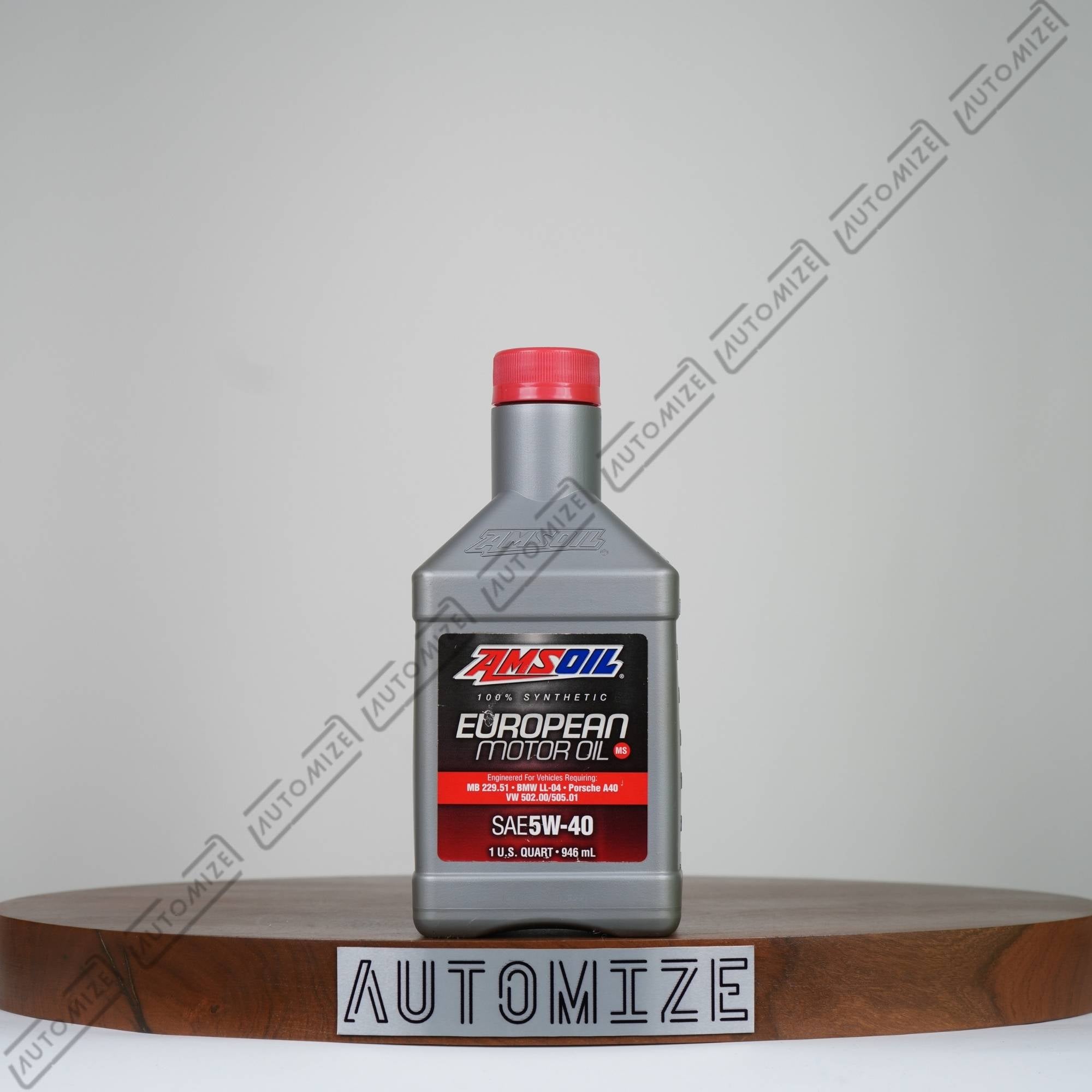 Amsoil 100% Synthetic European Motor Oil SAE 5W - 40 (946ml) - Automize