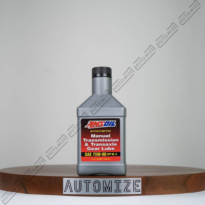 Amsoil 100% Synthetic Manual Transmission and Transaxle Gear Lube SAE 75W - 90 (946ml) - Automize