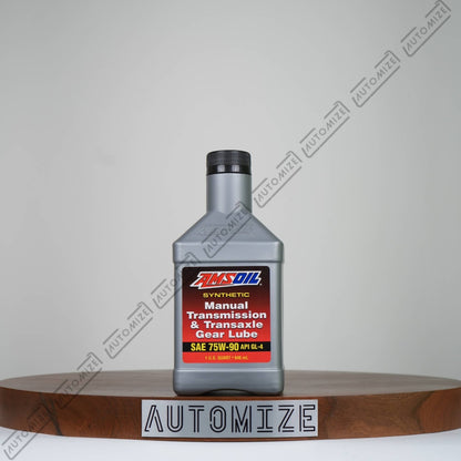 Amsoil 100% Synthetic Manual Transmission and Transaxle Gear Lube SAE 75W - 90 (946ml) - Automize