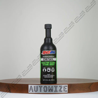 Amsoil Diesel Injector Clean + Cetane Boost (473ml) - Automize
