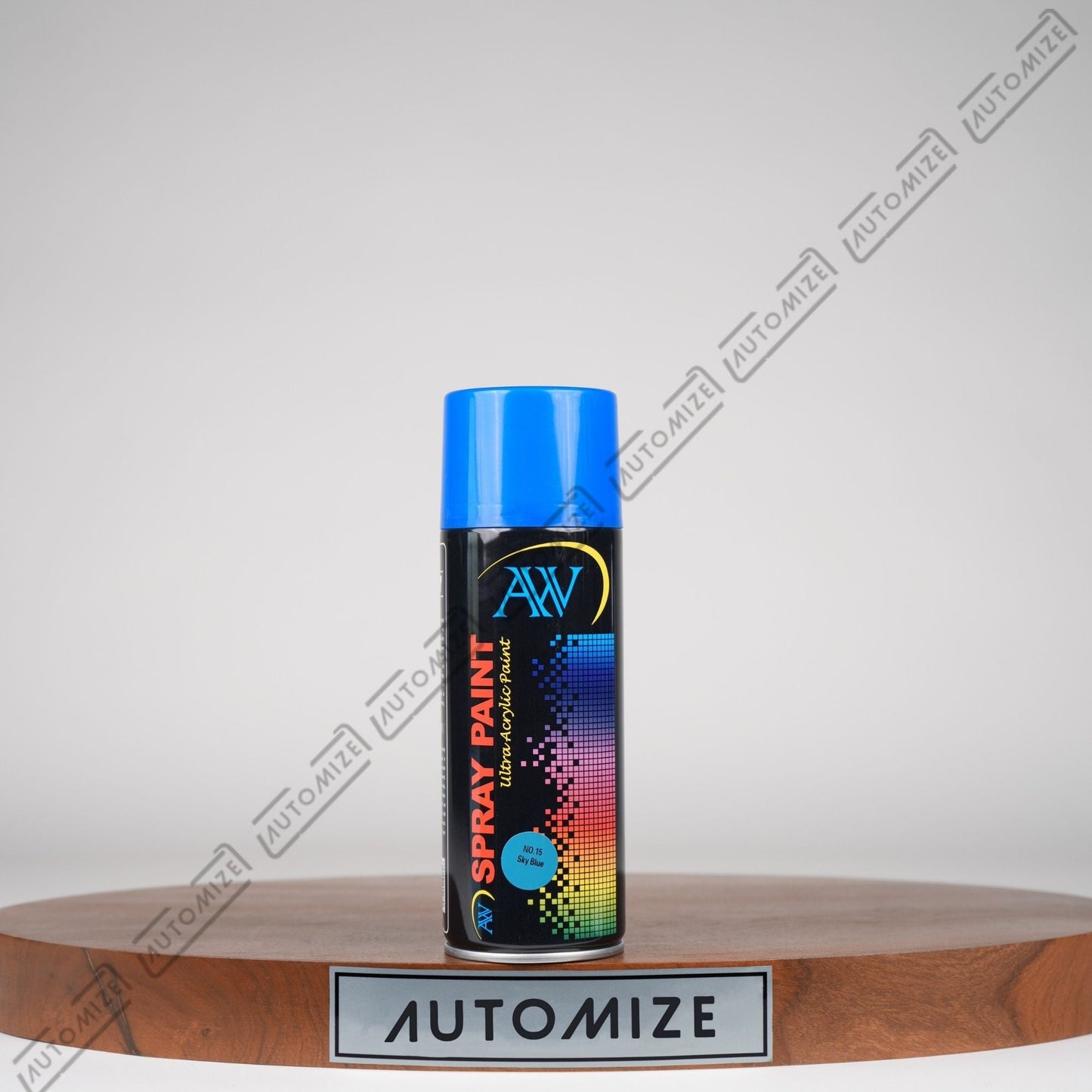 AW Spray Paint Ultra Acrylic - 15 Sky Blue (450ml) - Automize