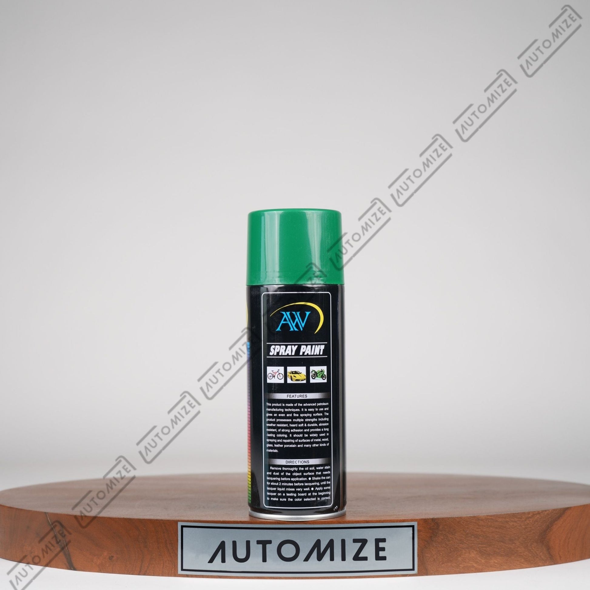 AW Spray Paint Ultra Acrylic - 27 Leaf Green (450ml) - Automize