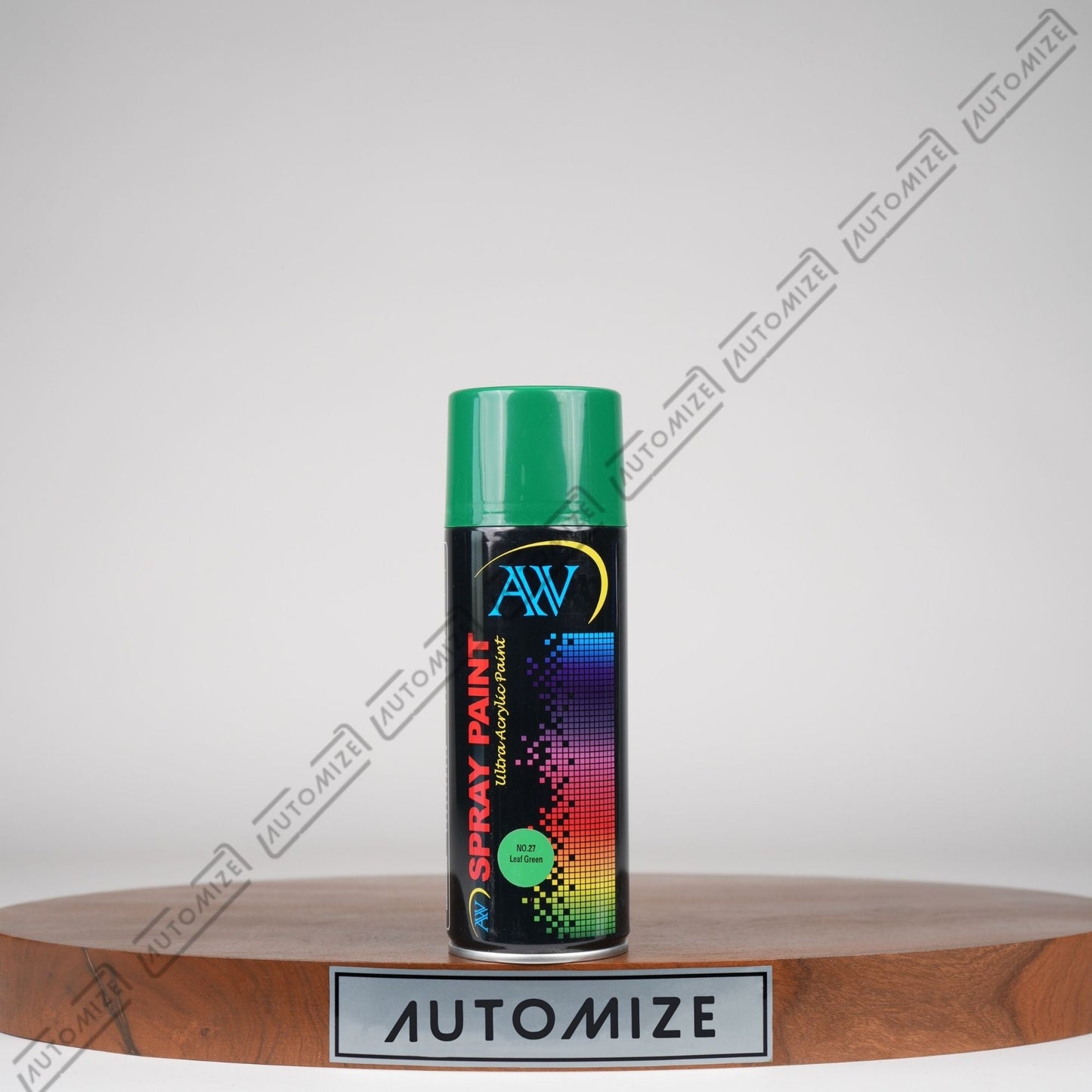 AW Spray Paint Ultra Acrylic - 27 Leaf Green (450ml) - Automize