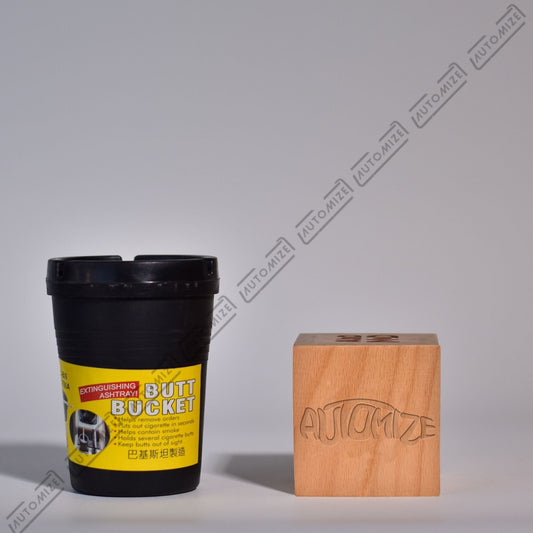 Butt Bucket Ashtray - Black - Automize