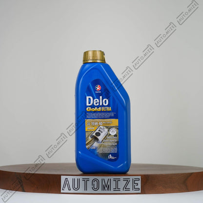 Caltex Delo Gold Ultra 15W - 40 Multigrade Genuine Heavy Duty Diesel Engine Oil (1l) - Automize