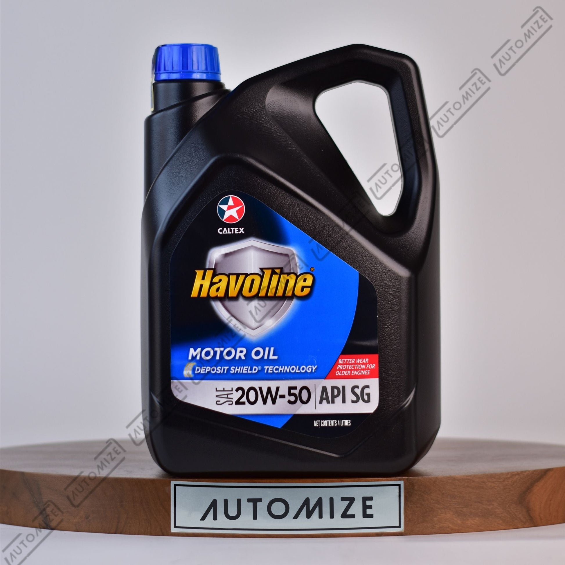 Caltex Havoline 20W - 50 Genuine Motor Oil (4l) - Automize