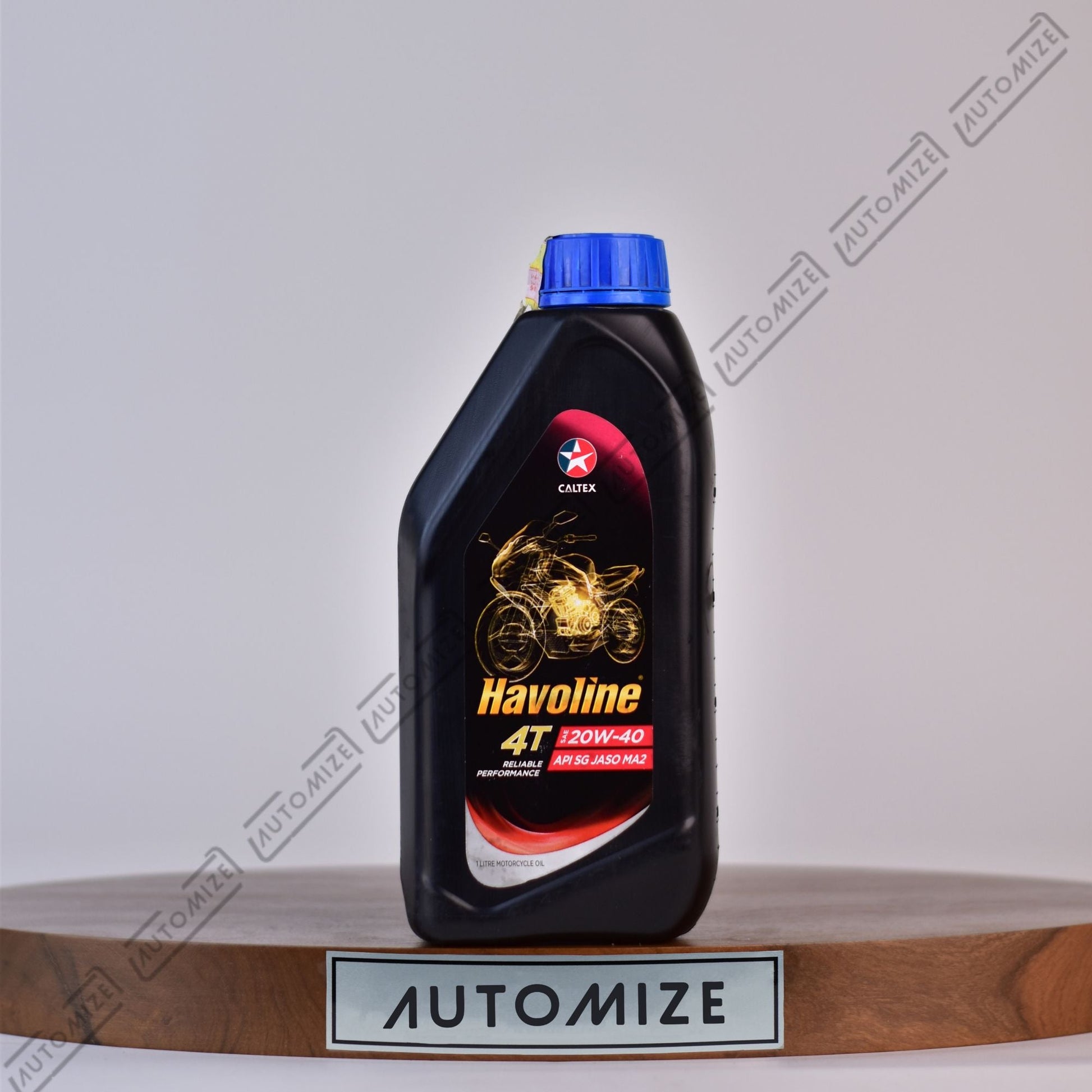 Caltex Havoline 4T SAE 20W - 40 Genuine Motorcycle Oil (1l) - Automize