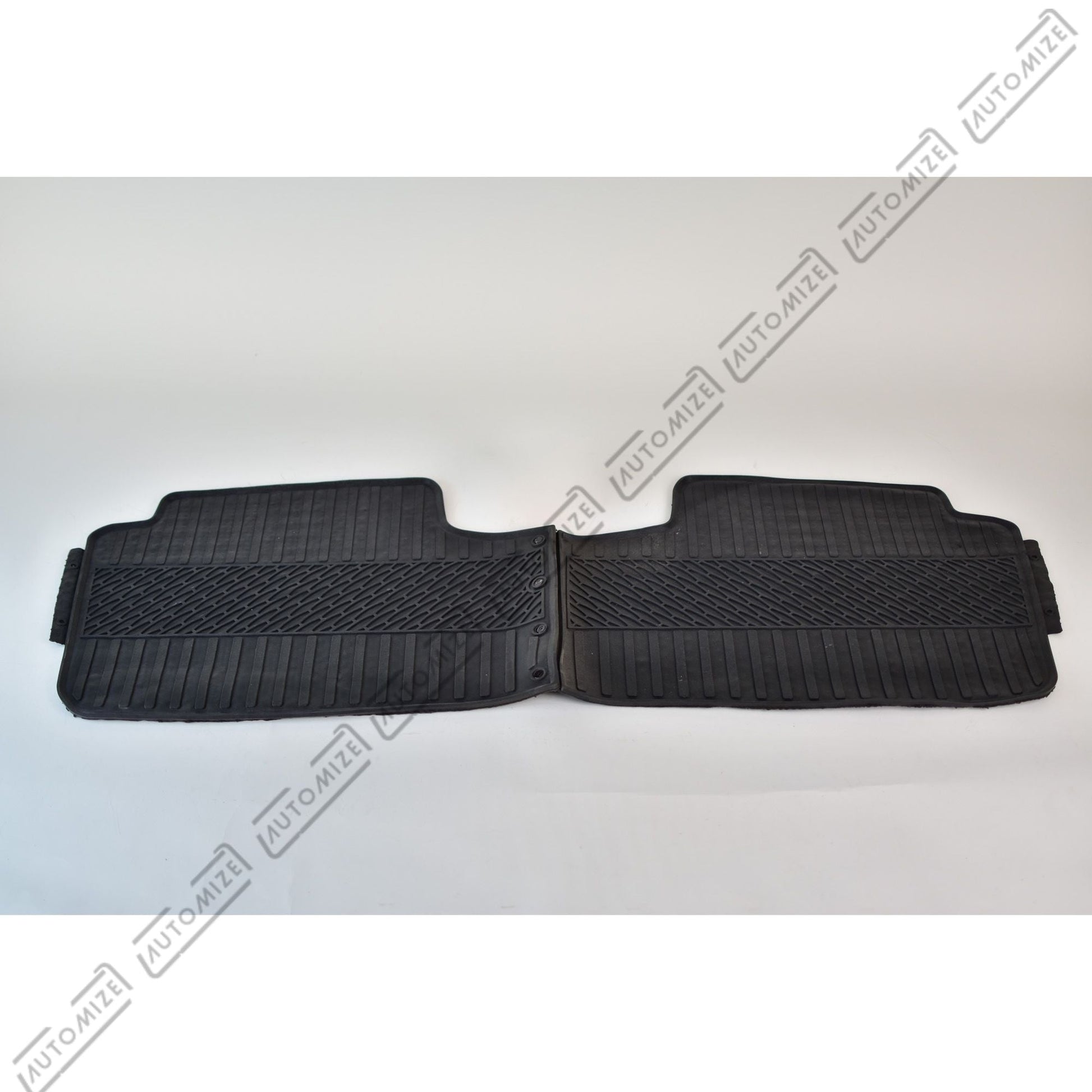 Car Floor Mats - Black/Grey (Toyota Corolla 2015) - Automize