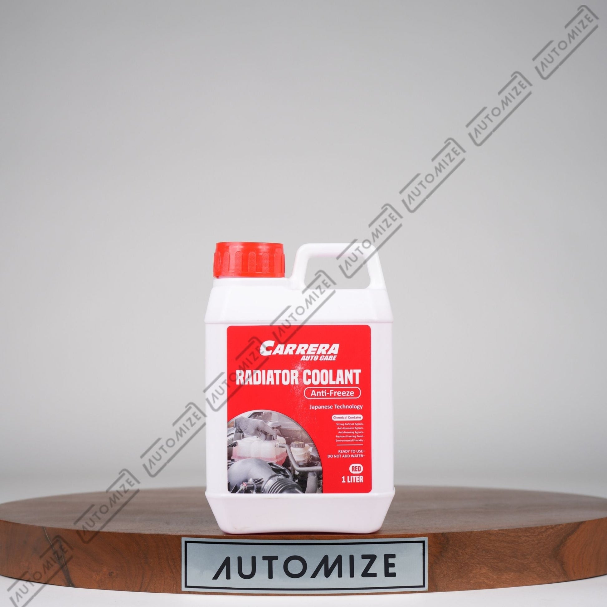 Carrera Radiator Coolant - Anti Freeze [Red] (4l) - Automize