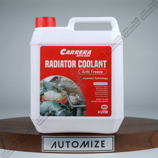 Carrera Radiator Coolant - Anti Freeze [Red] (4l) - Automize