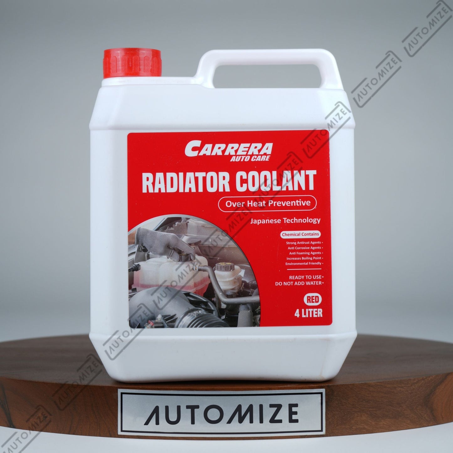 Carrera Radiator Coolant - Overheat Preventive [Red] - Automize