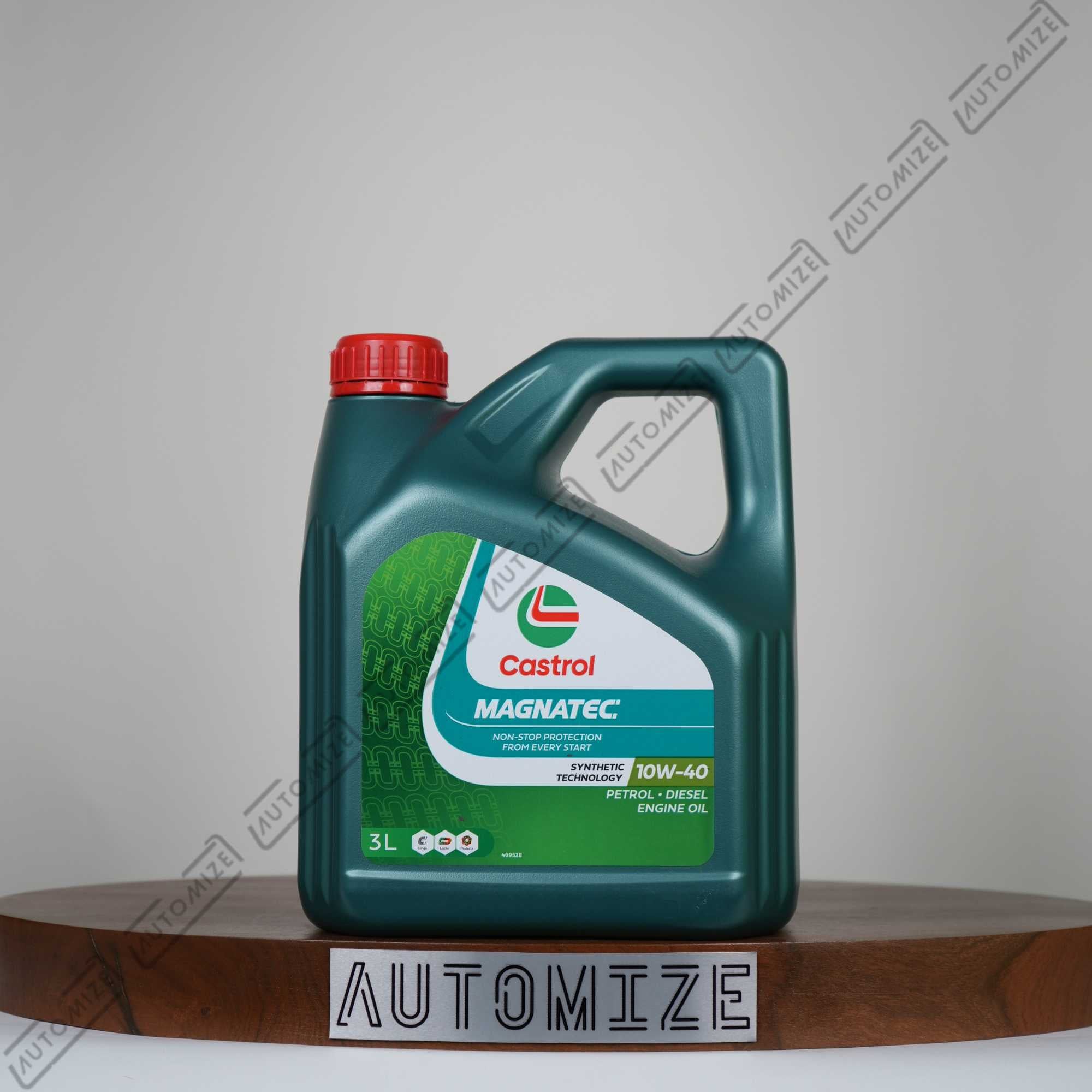Castrol Magnatec 10W - 40 Synthetic for Petrol & Diesel Engines (3l) - Automize