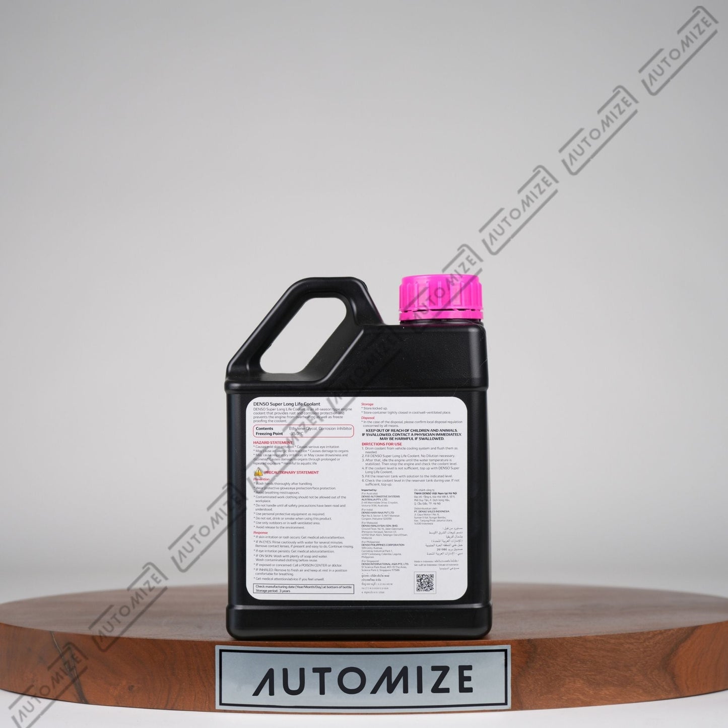 Denso Super Long Life Coolant 50% Pink Pre - mixed - Automize