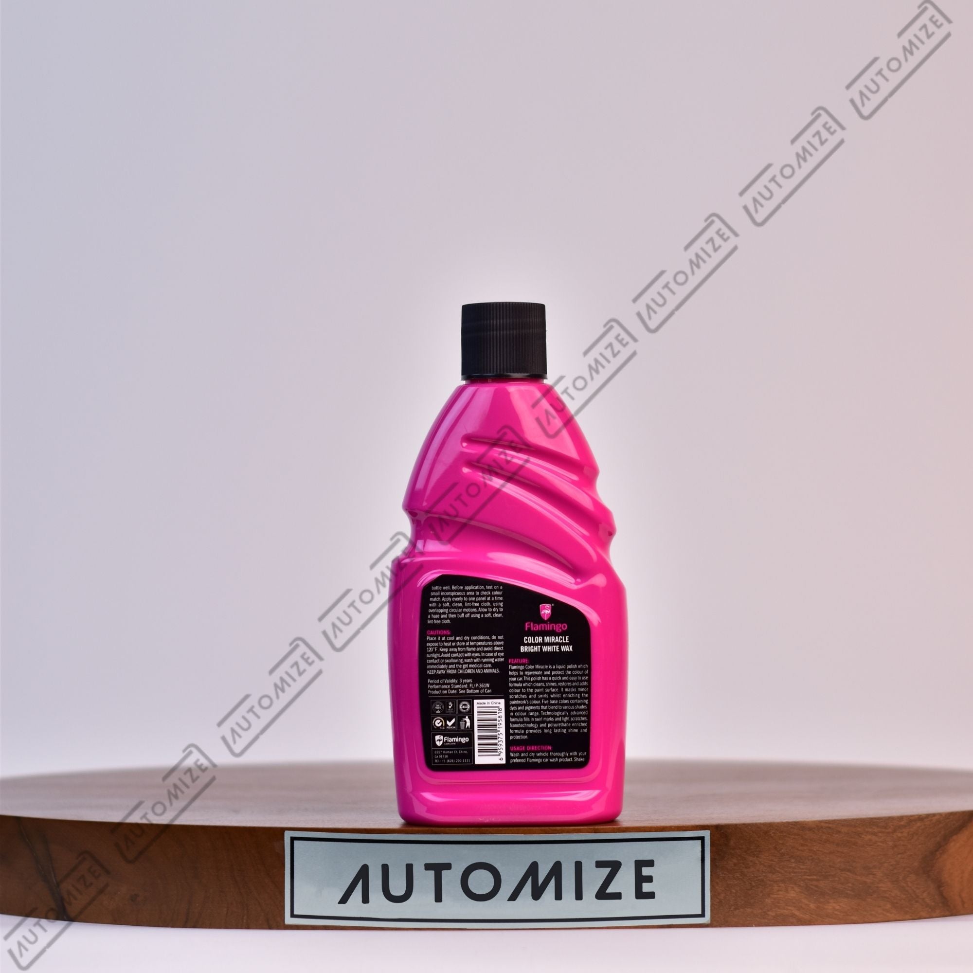 Flamingo Colour Miracle: Bright White Wax (410ml) - Automize