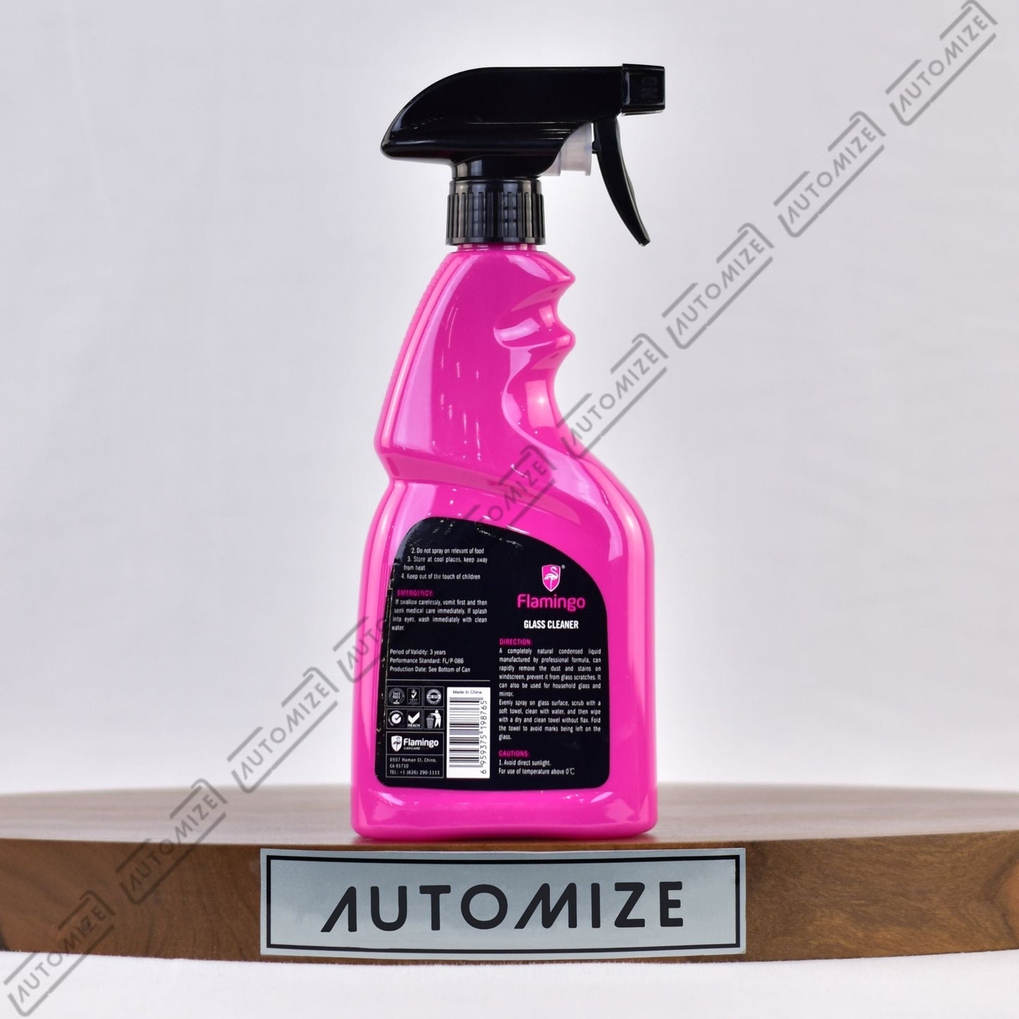 Flamingo Glass Cleaner (500ml) - Automize