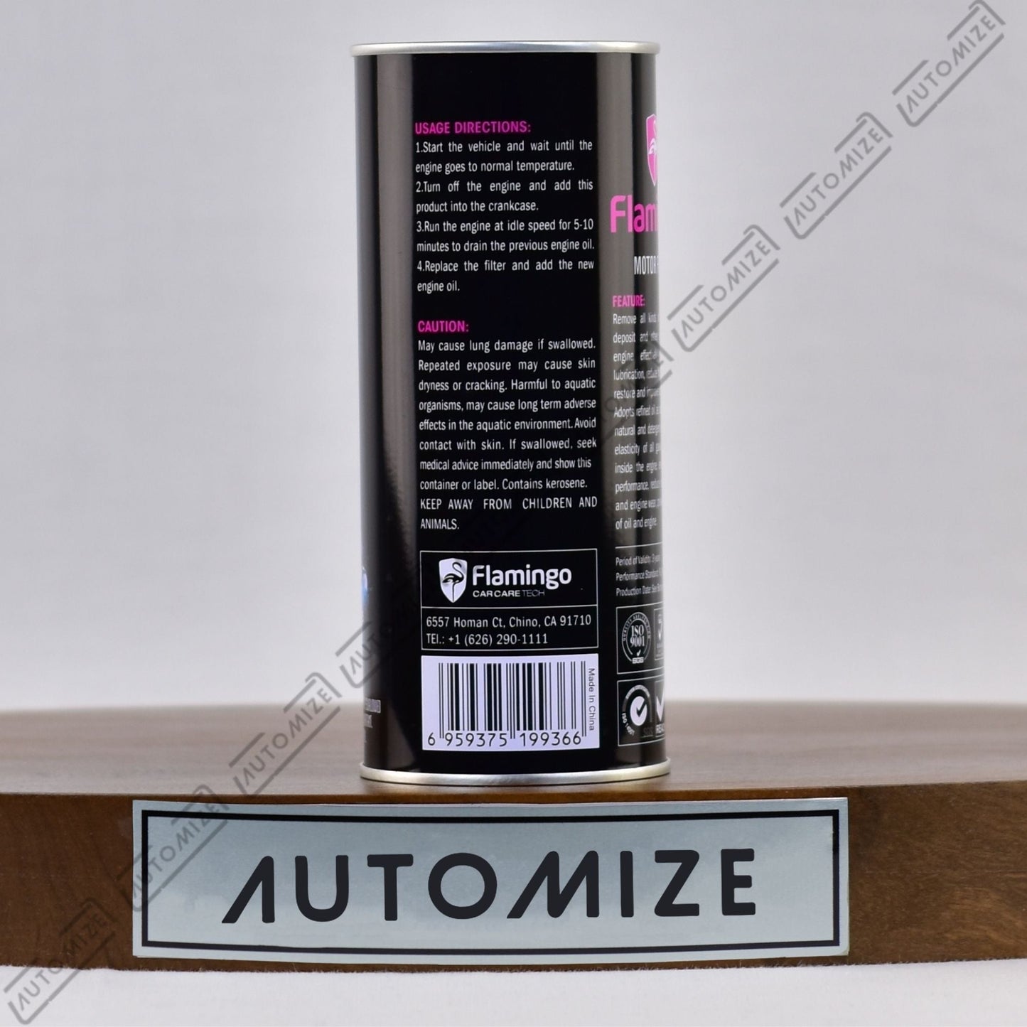 Flamingo Motor Flush Can (443ml) - Automize