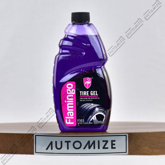 Flamingo Tire Gel Long Lasting Tire Protectant (500ml) - Automize