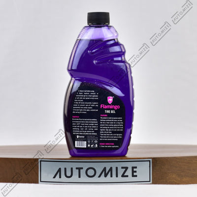 Flamingo Tire Gel Long Lasting Tire Protectant (500ml) - Automize