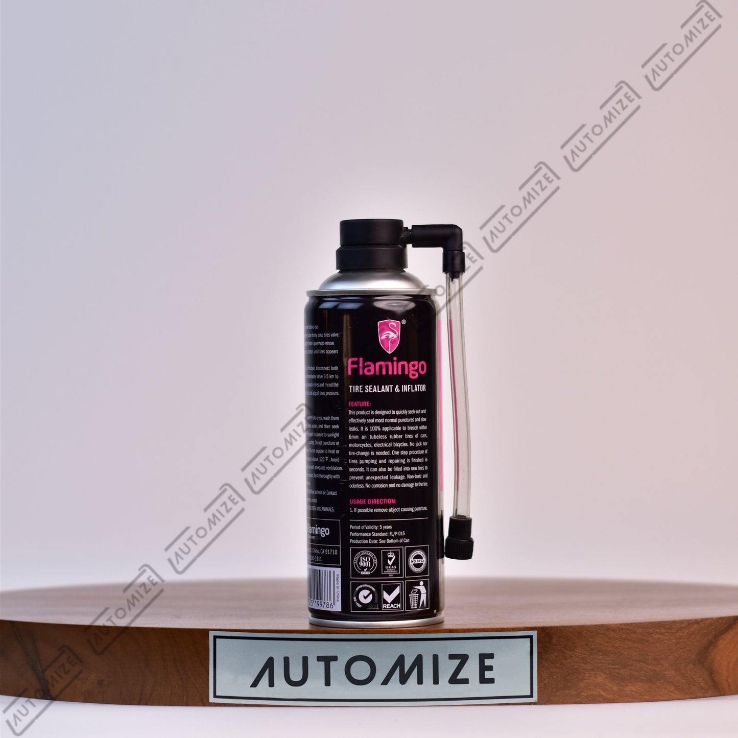 Flamingo Tire Sealant and Inflator (450ml) - Automize