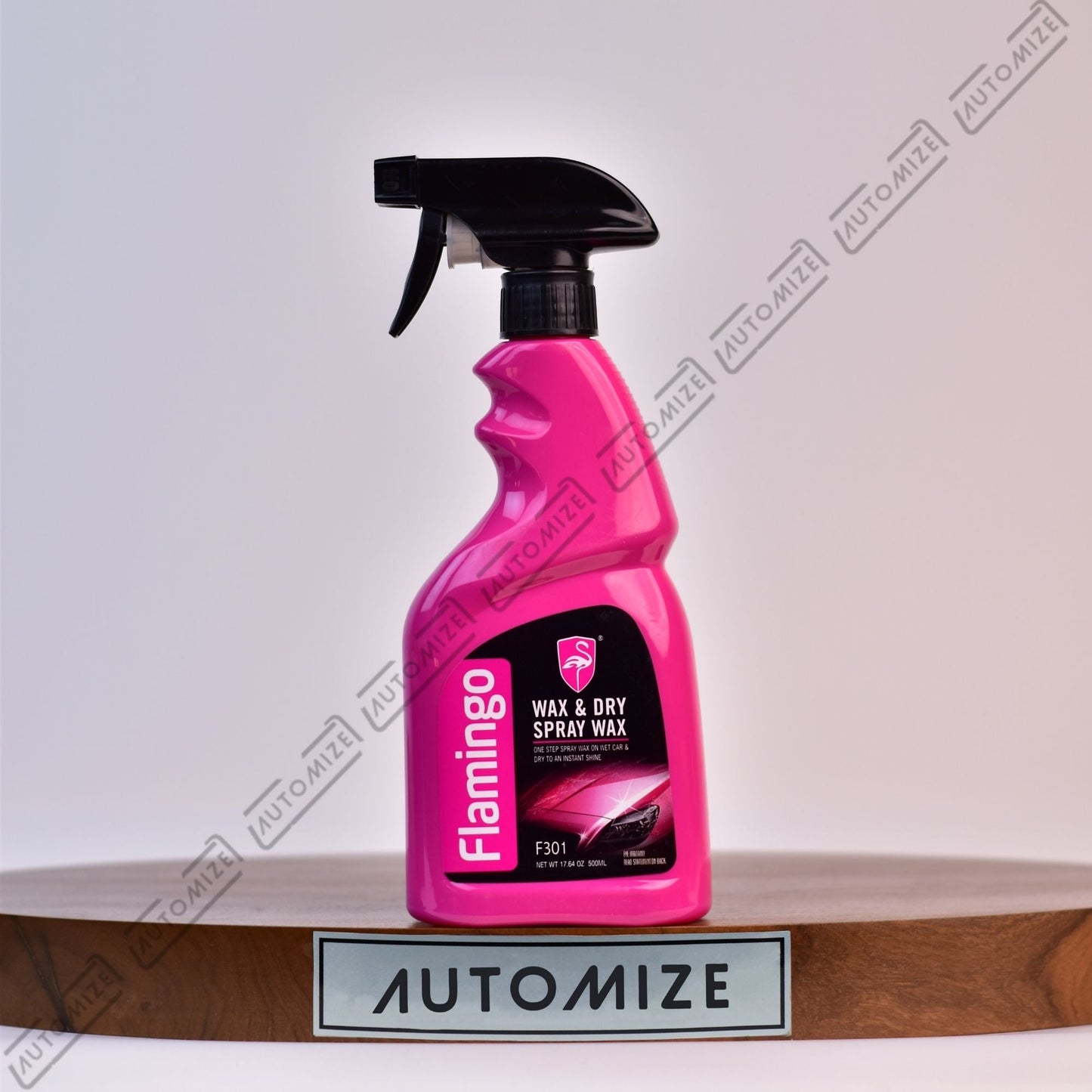 Flamingo Wax and Dry Spray Wax (500ml) - Automize