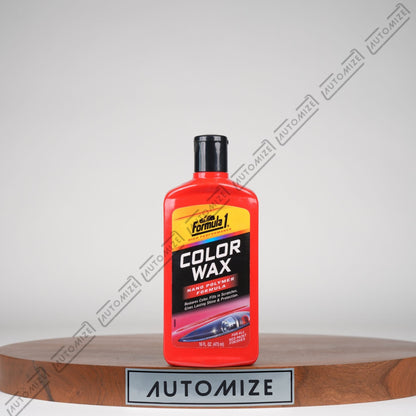 Formula1 High Performance Color Wax Nano Polymer Formula - Red (473ml) - Automize