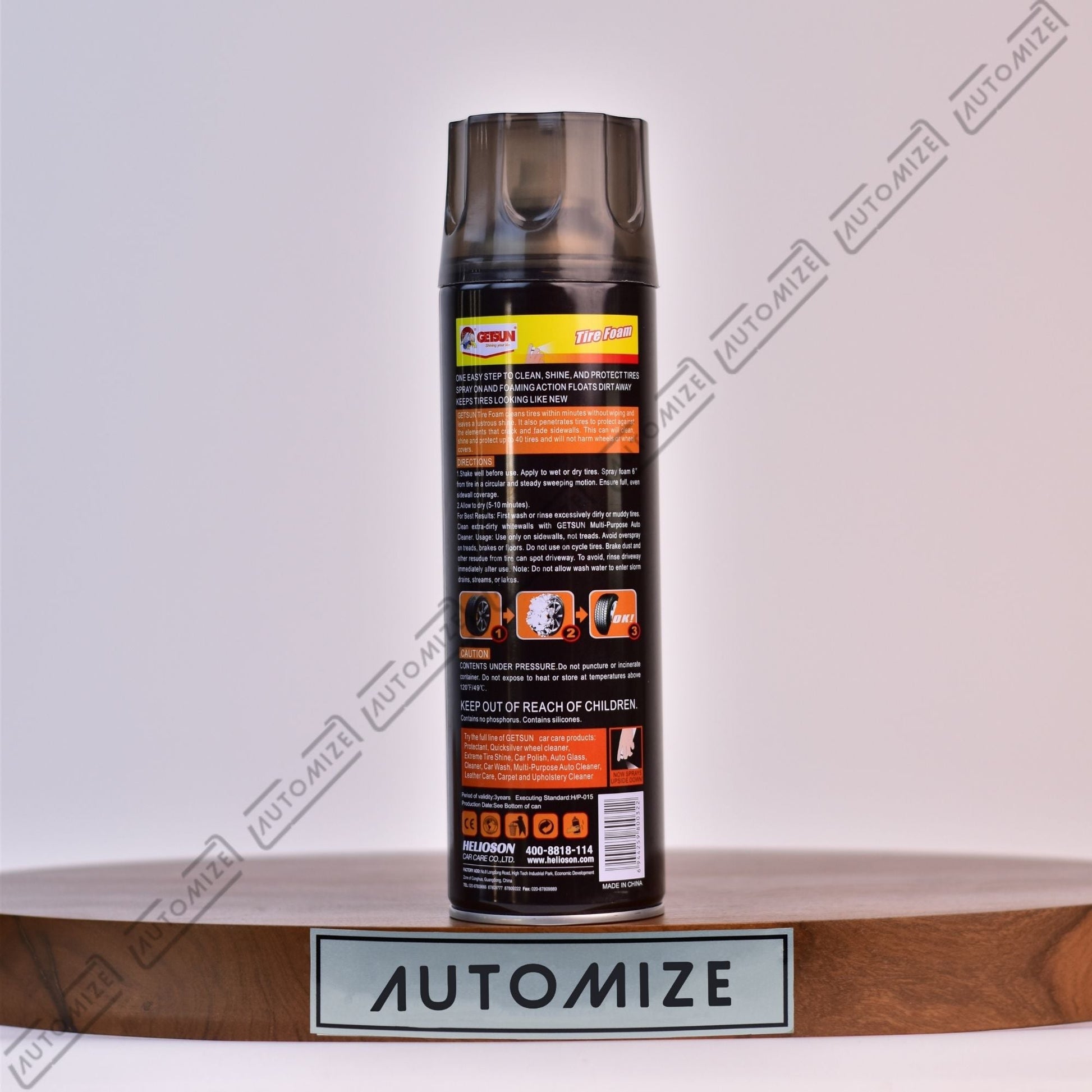 Getsun 4 - X Tire Foam (650ml) - Automize