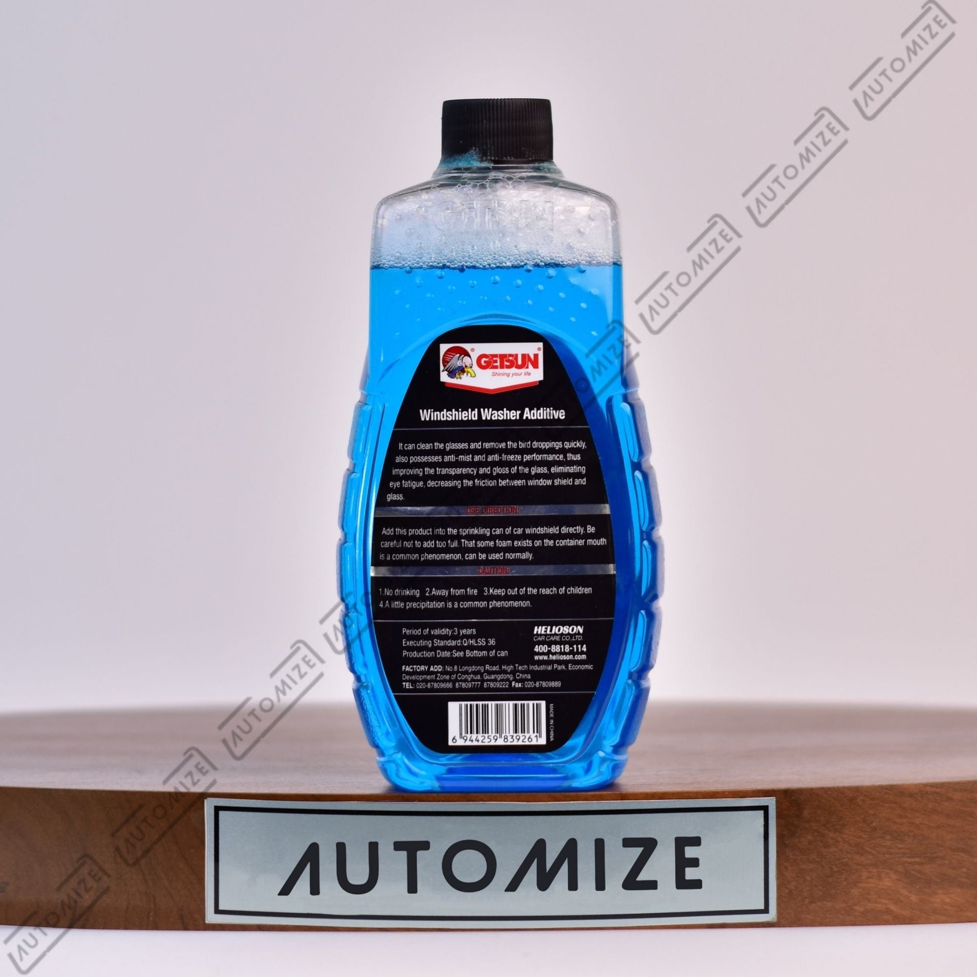 Getsun Windshield Washer Additive (500ml) - Automize