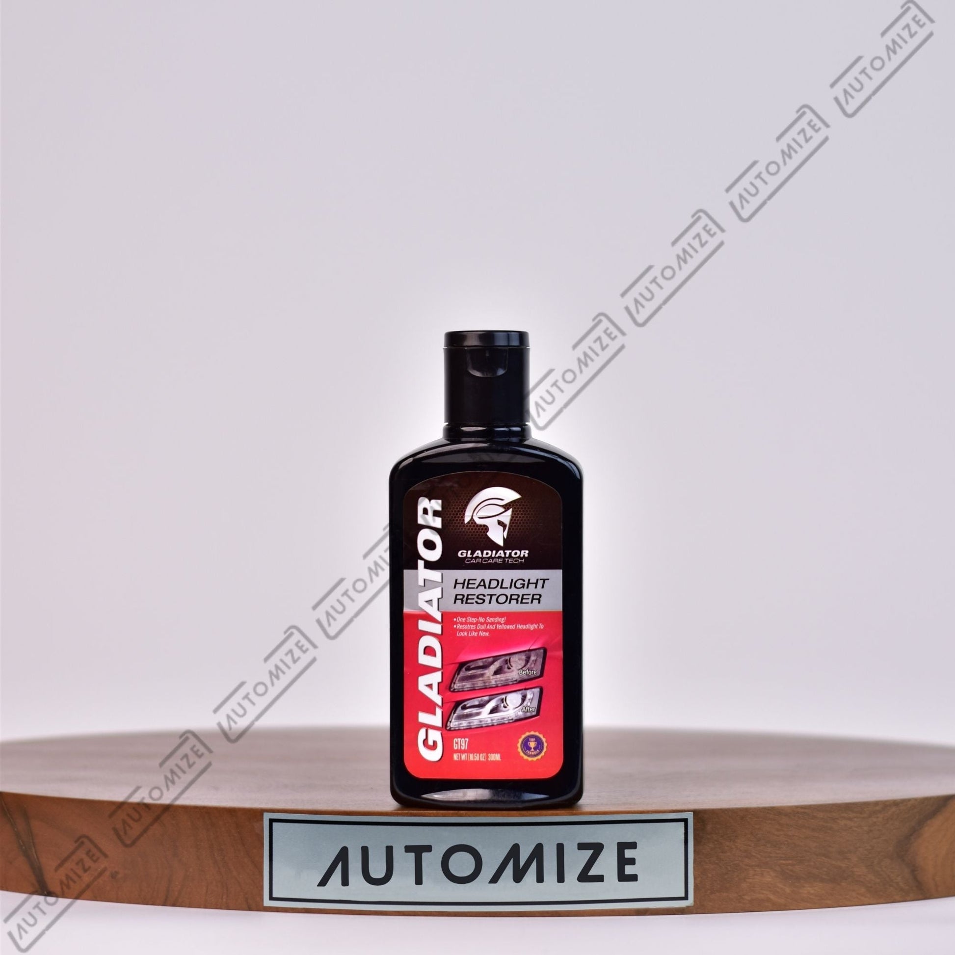 Gladiator Headlight Restorer (300ml) - Automize