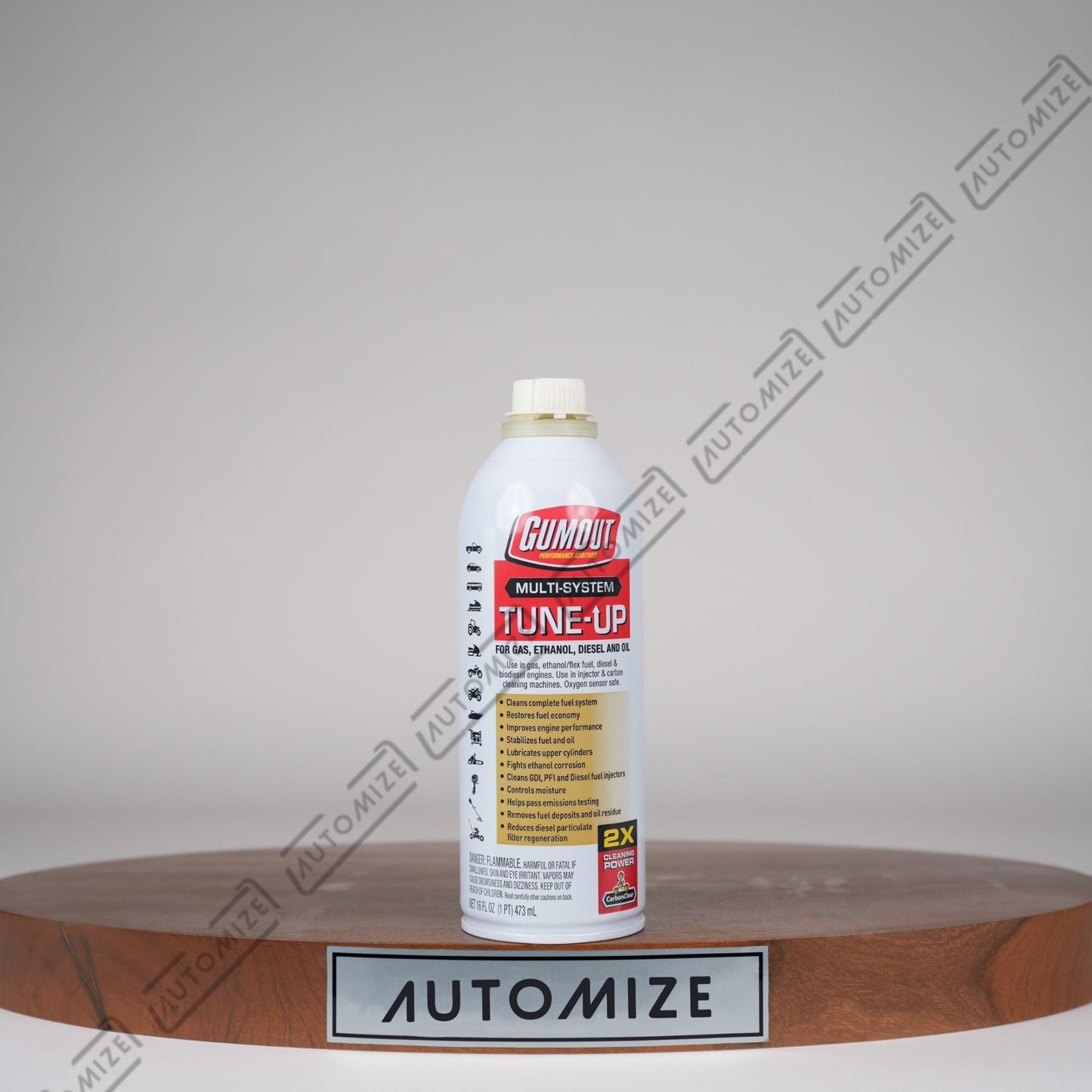 Gumout Multi System Tune - up for Gas, Ethanol, Diesel and Oil (473ml) - Automize