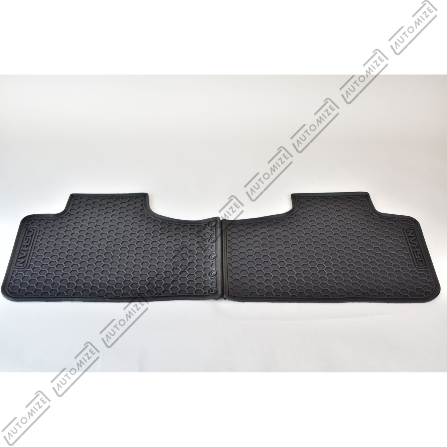 Haseen Diamond Rubber Mats - Black (Changan Oshan) - Automize