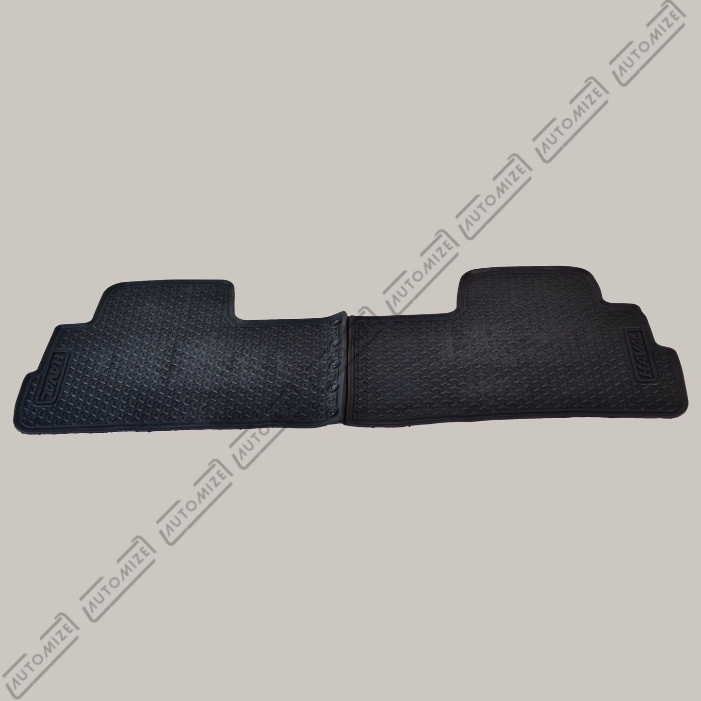 Haseen Diamond Rubber Mats - Black (Haval) - Automize