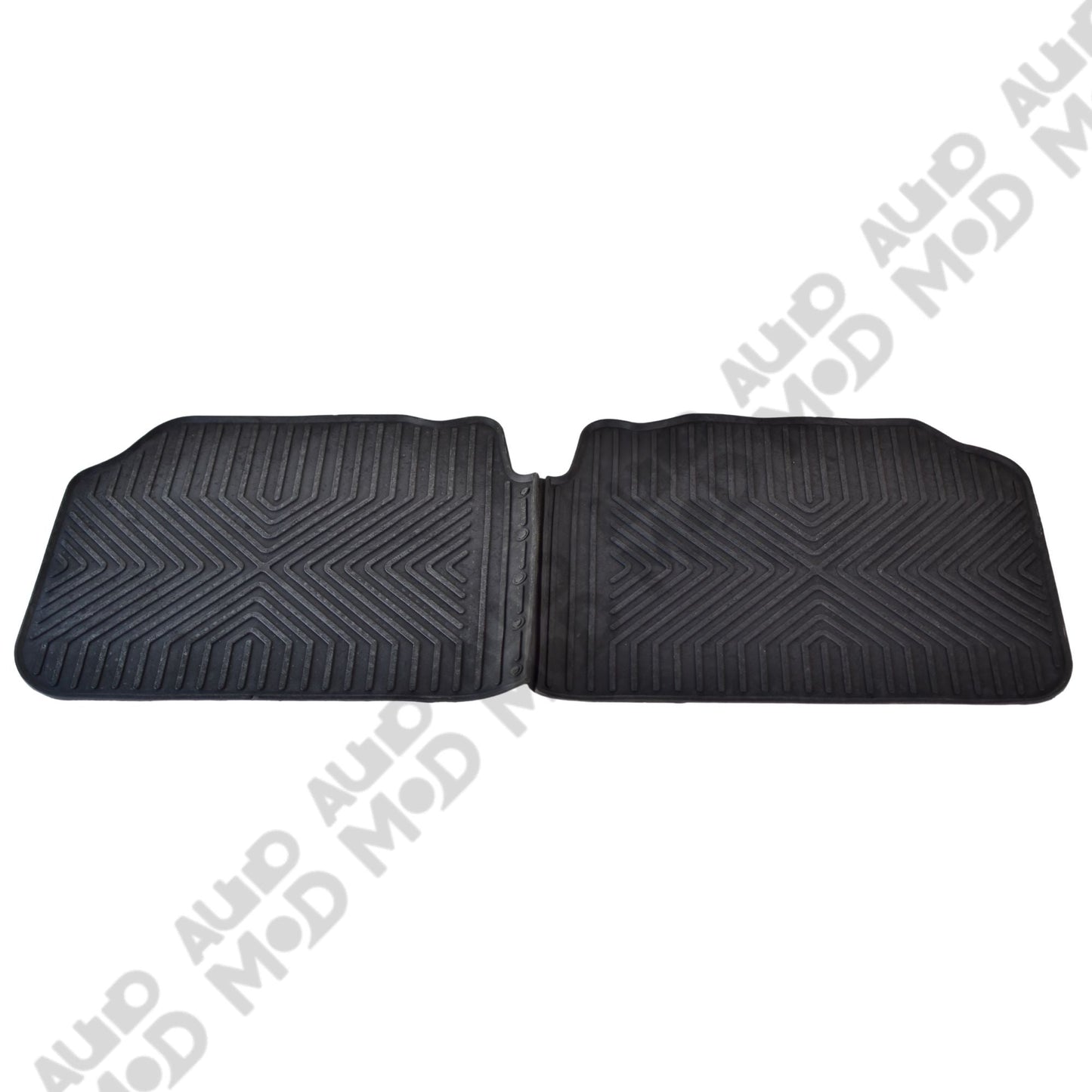 Haseen Diamond Rubber Mats - Black (Honda City 2009 - 2019) - Automize