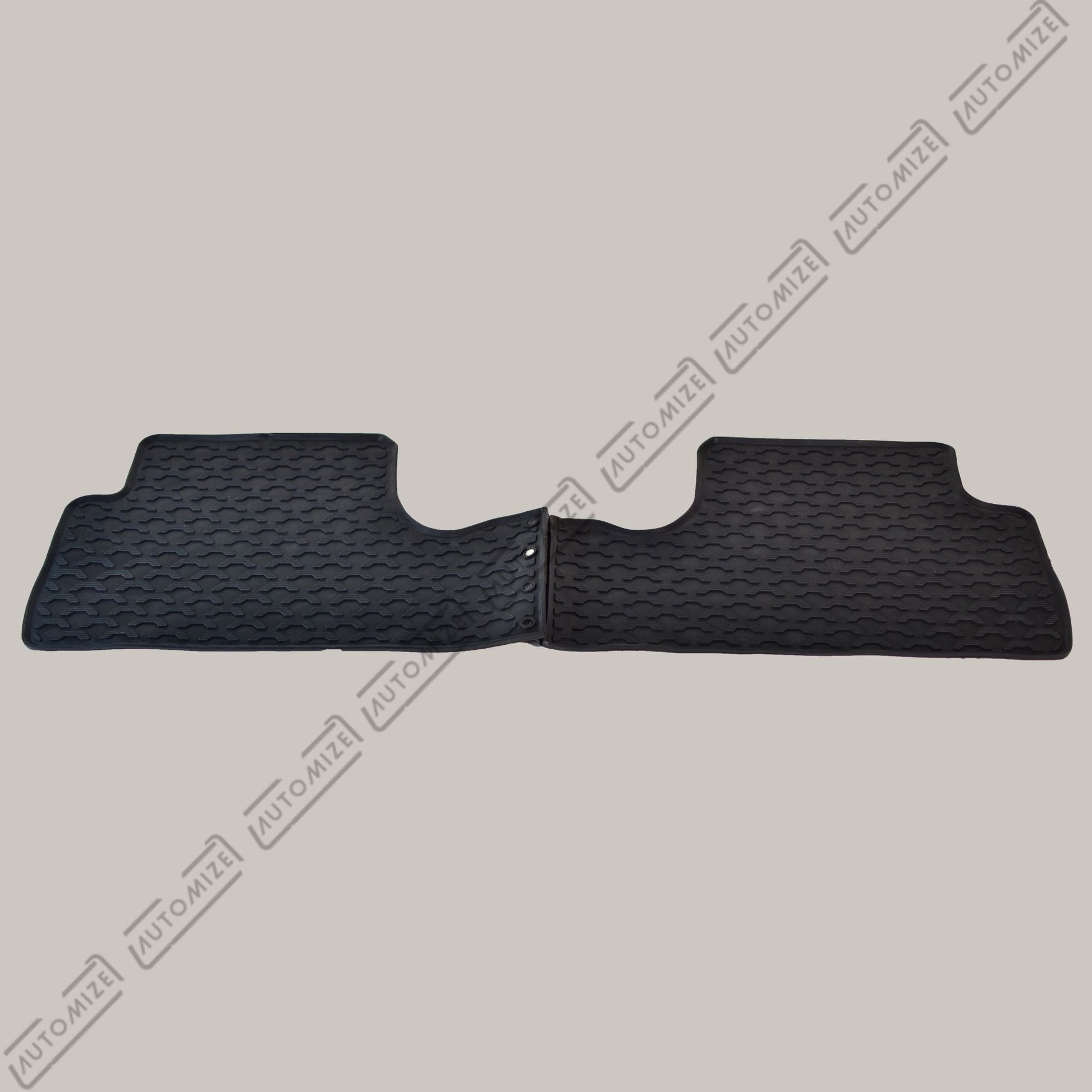 Haseen Diamond Rubber Mats - Black (Honda Civic 2018) - Automize