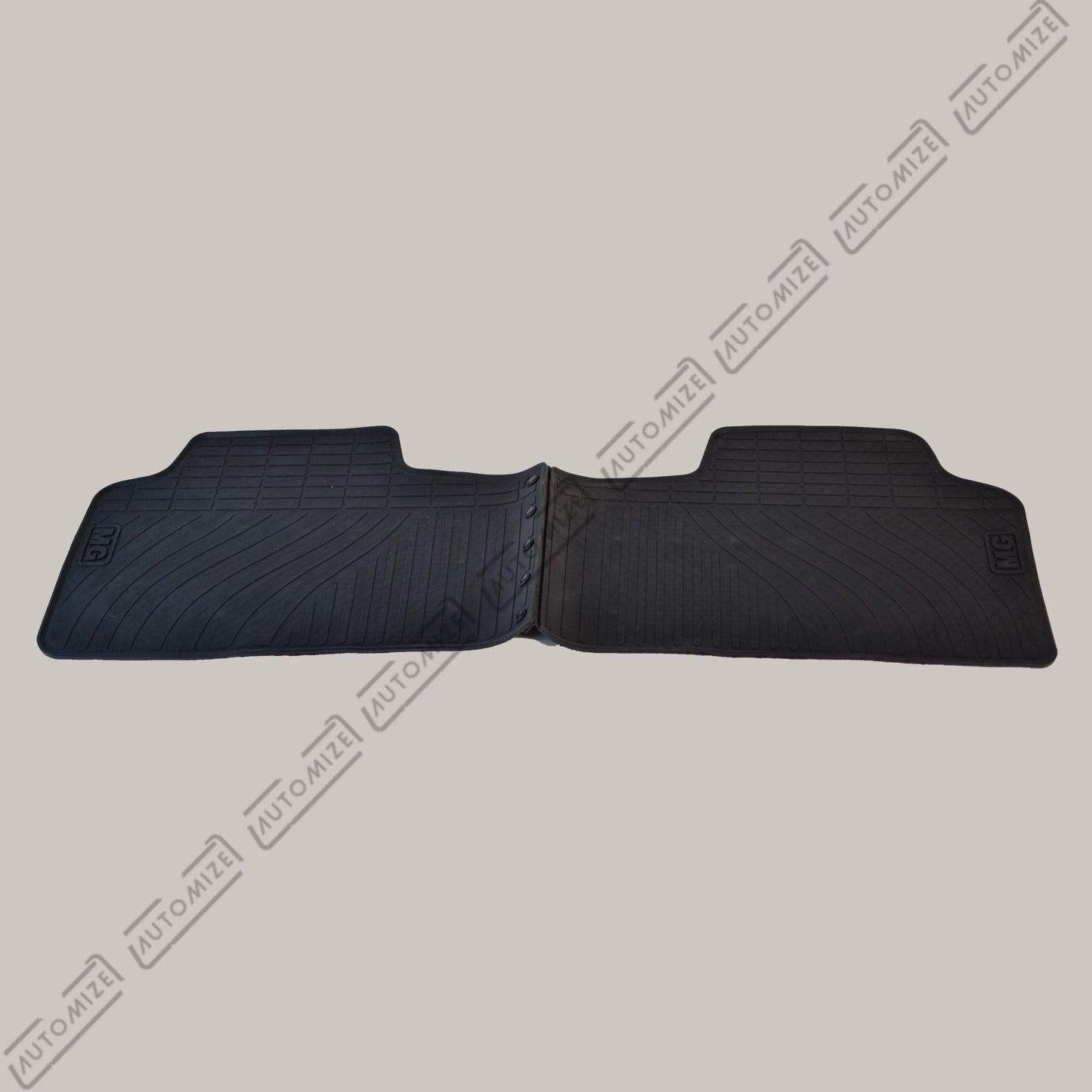 Haseen Diamond Rubber Mats - Black (MG) - Automize