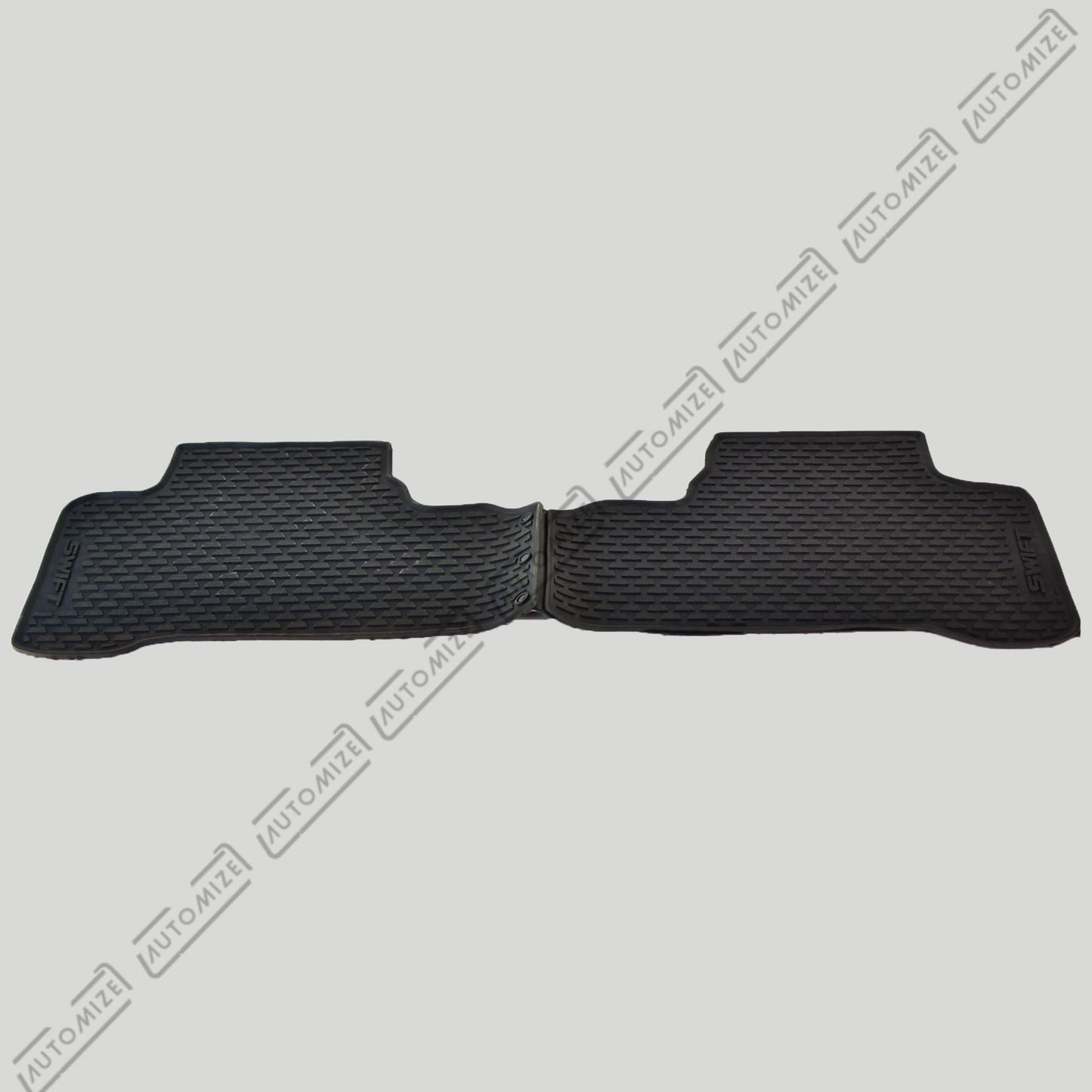 Haseen Diamond Rubber Mats - Black (Suzuki Swift) - Automize