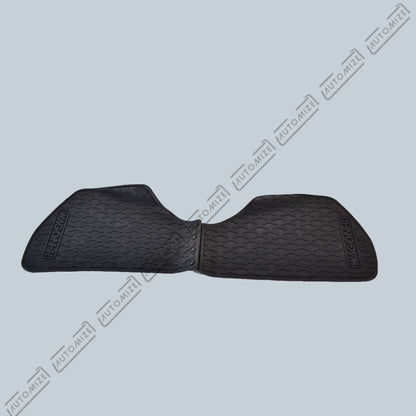 Haseen Diamond Rubber Mats - Black (Suzuki WagonR) - Automize
