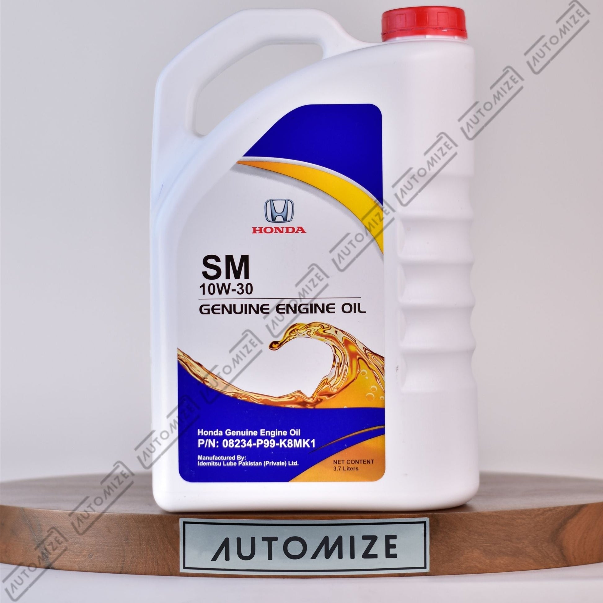 Honda SM 10W - 30 Genuine Engine Oil (3.7l) - Automize