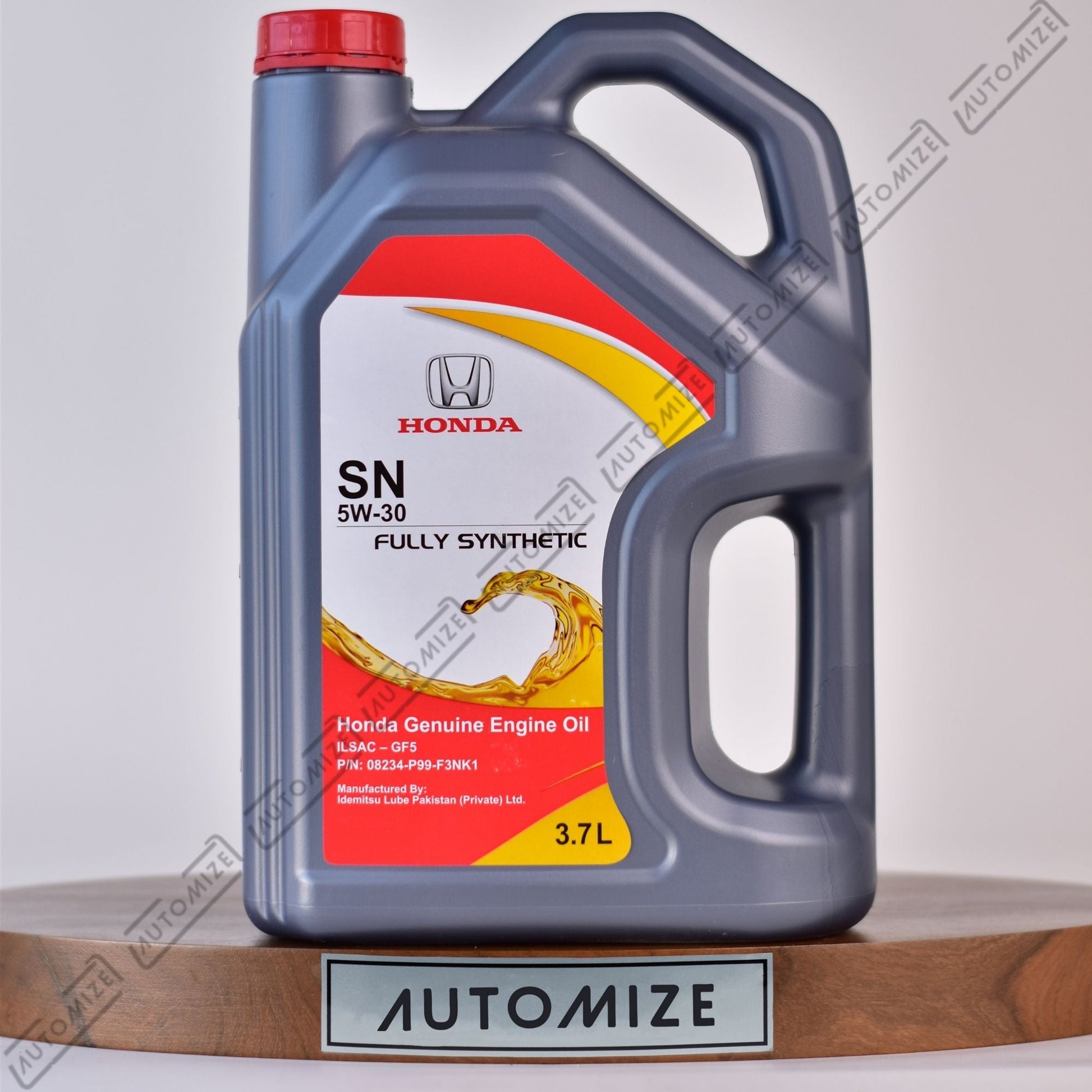 Honda SN 5W - 30 ILSAC - GF5 Genuine Engine Oil - Fully Synthetic (3.7l) - Automize