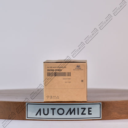 Buy Hyundai Genuine Parts - Oil Filter (26300 35505) - Automize