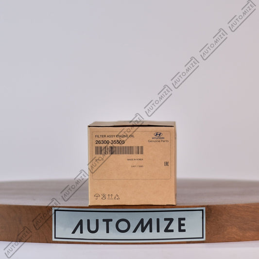 Hyundai Genuine Parts - Oil Filter (26300 35505) - Automize