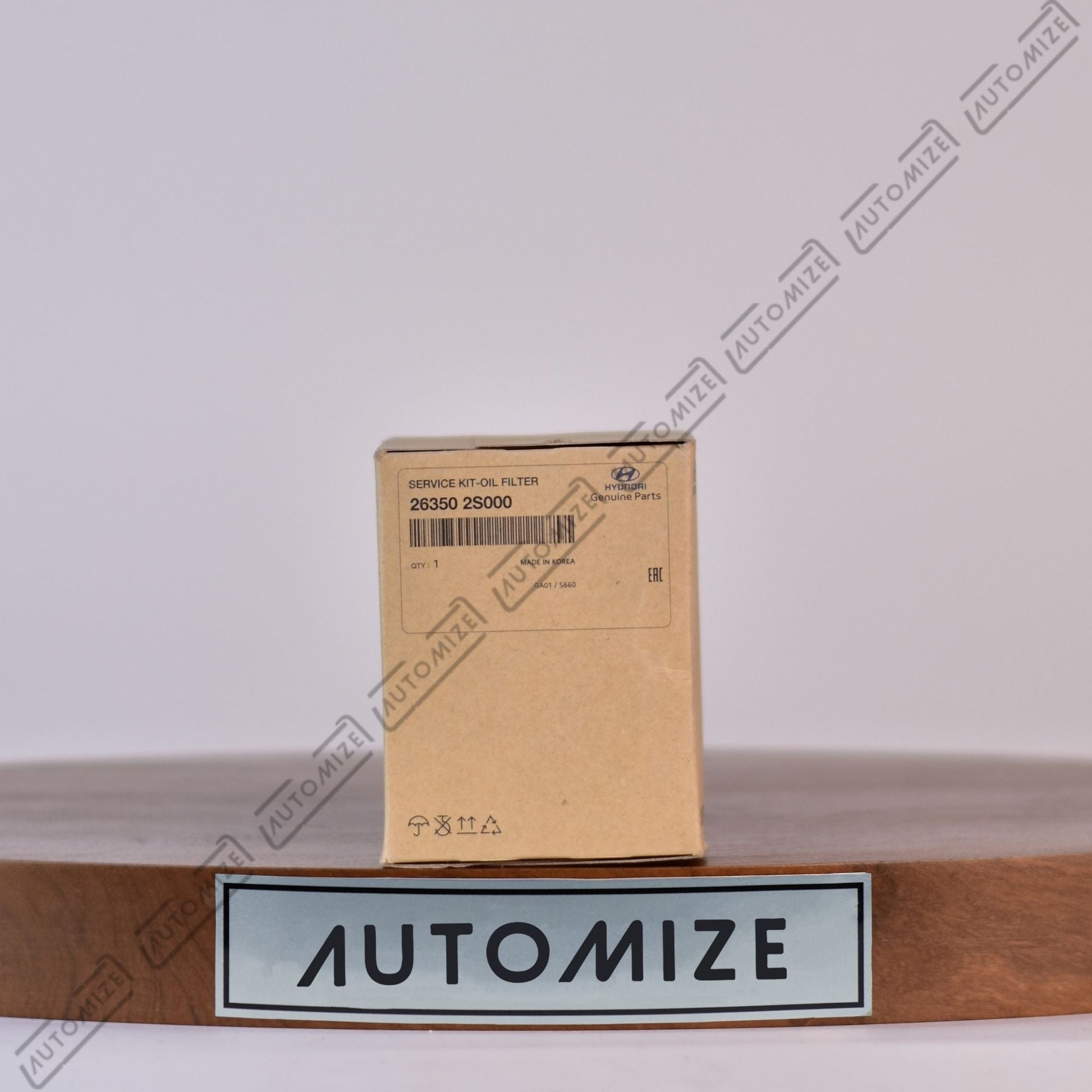 Hyundai Genuine Parts - Oil Filter (26350 2S000) - Automize